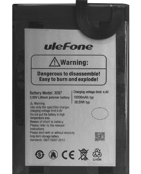 ULEFONE μπαταρία για smartphone Power Armor 14