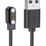 ZEBLAZE USB καλώδιο φόρτισης για smartwatch Beyond 3 Plus, μαύρο