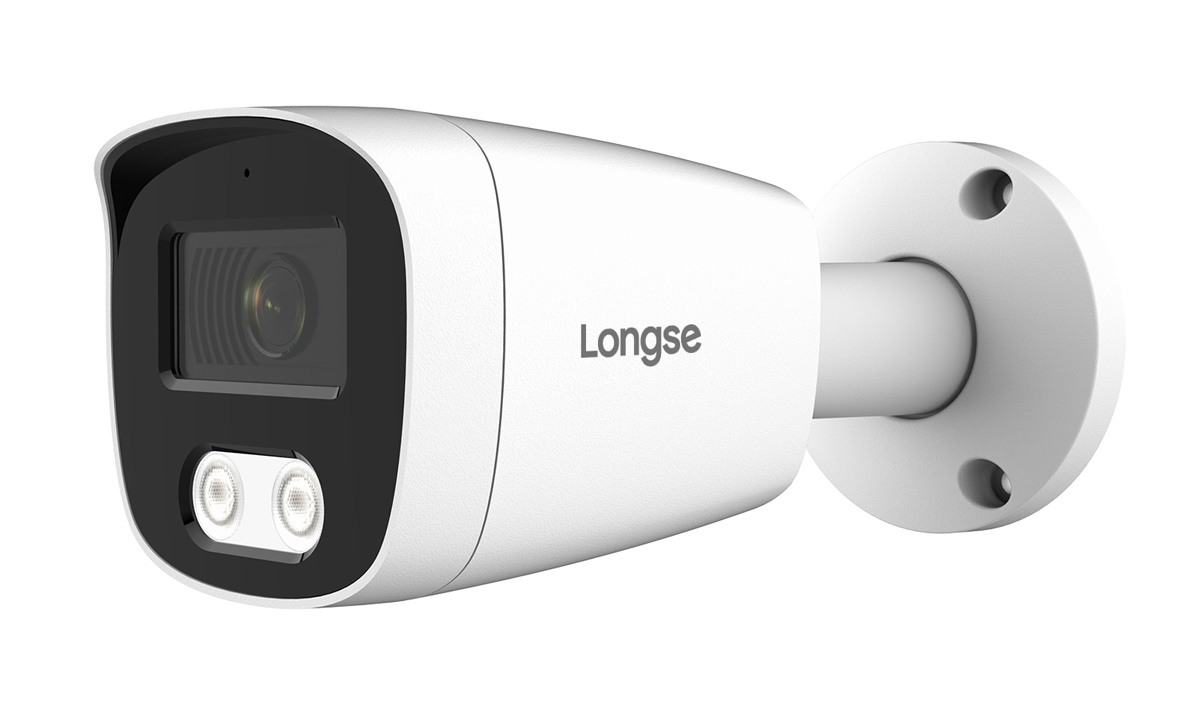 BMSCKL2RC-28PM.jpg LONGSE IP κάμερα BMSCKL2RC-28PM με μικρόφωνο, 2MP, 2.8mm, αδιάβροχη IP67, PoE