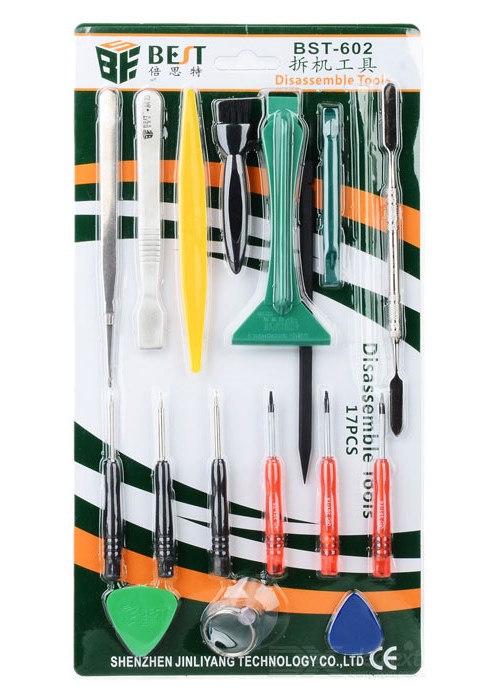 BST-602.jpg BEST Repair Tool Kit BST-602, 17 τεμ.