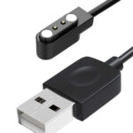 ZEBLAZE USB καλώδιο φόρτισης για smartwatch Btalk 3 GPS, μαύρο
