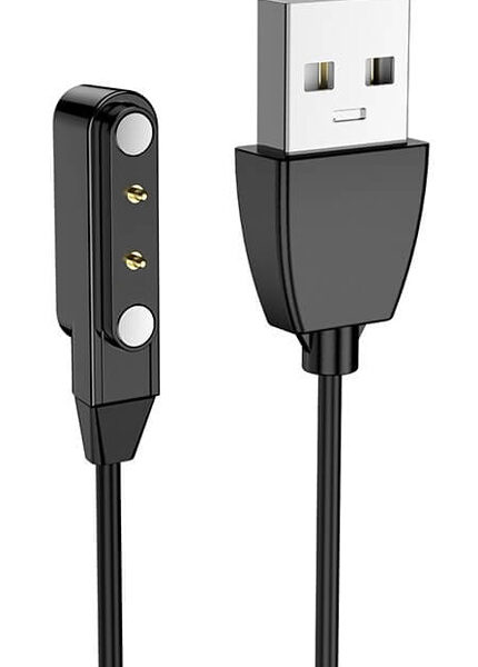 ZEBLAZE USB καλώδιο φόρτισης για smartwatch Btalk 3 Pro, μαύρο