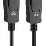 POWERTECH καλώδιο DisplayPort 1.2V CAB-DP049, copper, 4K/60Hz, 5m, μαύρο