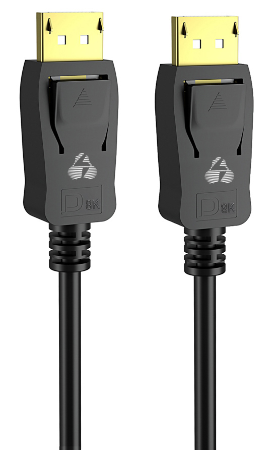 CAB-DP052.jpg POWERTECH καλώδιο DisplayPort 1.4V CAB-DP052, copper, 8K/60Hz, 5m, μαύρο