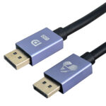 POWERTECH καλώδιο DisplayPort CAB-DP071, 8K/60Hz, 48 Gbps, 1m, μαύρο
