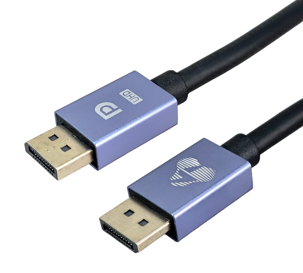 CAB-DP073.jpg POWERTECH καλώδιο DisplayPort CAB-DP073, 8K/60Hz, 48 Gbps, 2m, μαύρο