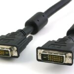 POWERTECH Καλώδιο DVI-D 24+1 CAB-DVI004, 2x Ferrites, 3m, μαύρο
