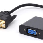 POWERTECH αντάπτορας DVI(M) 24+1 σε VGA(F), 1080p, Active, 0.20, μαύρος