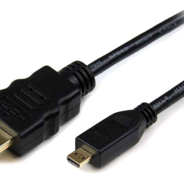 POWERTECH καλώδιο micro HDMI σε HDMI CAB-H008 με Ethernet, 3m, μαύρο