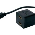 POWERTECH HDMI splitter CAB-H053, 2 σε 1, μαύρο