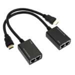 POWERTECH HDMI video extender CAB-H078 μέσω καλωδίου RJ45, 1080p, 30m