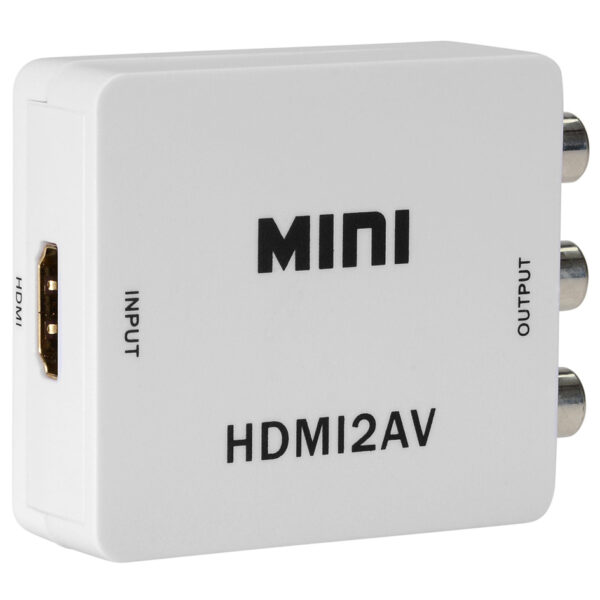 POWERTECH HD Video Converter CAB-H082 από HDMI σε 3x RCA, Full HD