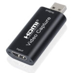 POWERTECH video capture CAB-H147, HDMI/USB σύνδεση, 4K/60Hz, μαύρο