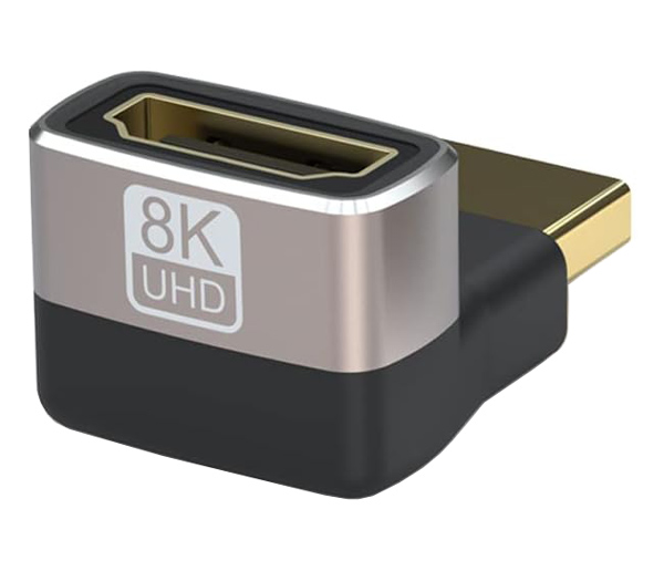 CAB-H159.jpg POWERTECH αντάπτορας HDMI 2.1 CAB-H159, 8K/60Hz, γωνιακός, μαύρος