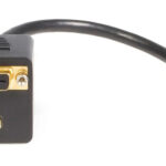 POWERTECH αντάπτορας HDMI σε HDMI & DVI CAB-H168, 4K/30Hz, 30cm, μαύρος