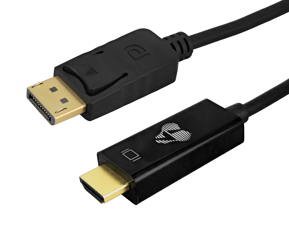 CAB-H185-2.jpg POWERTECH καλώδιο DisplayPort σε HDMI CAB-H185, 4K/30Hz, 21.6 Gbps, 3m, μαύρο
