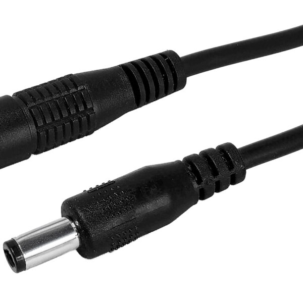 POWERTECH καλώδιο προέκτασης τροφοδοσίας CAB-H197, 5.5x2.1mm, 3m, μαύρο