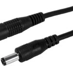 POWERTECH καλώδιο προέκτασης τροφοδοσίας CAB-H203, 5.5x2.5mm, 10m, μαύρο