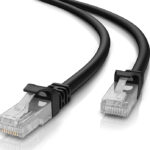 POWERTECH καλώδιο δικτύου CAB-N203, Cat 5e U/UTP, CCA 26AWG, 15m, μαύρο