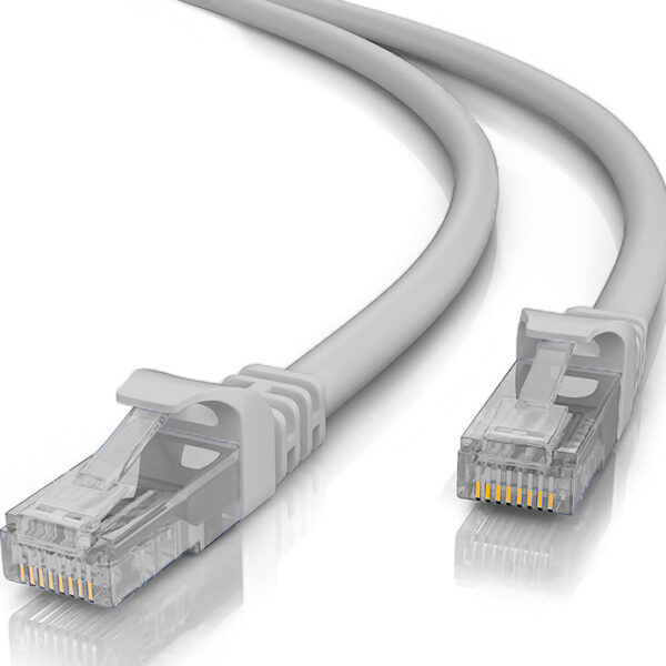 POWERTECH καλώδιο δικτύου CAB-N248, Cat 5e U/UTP, copper, 0.5m, γκρι