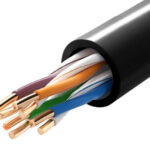 POWERTECH καλώδιο δικτύου CAB-N290, Cat 5e U/UTP, CCA 26AWG, 305m, μαύρο