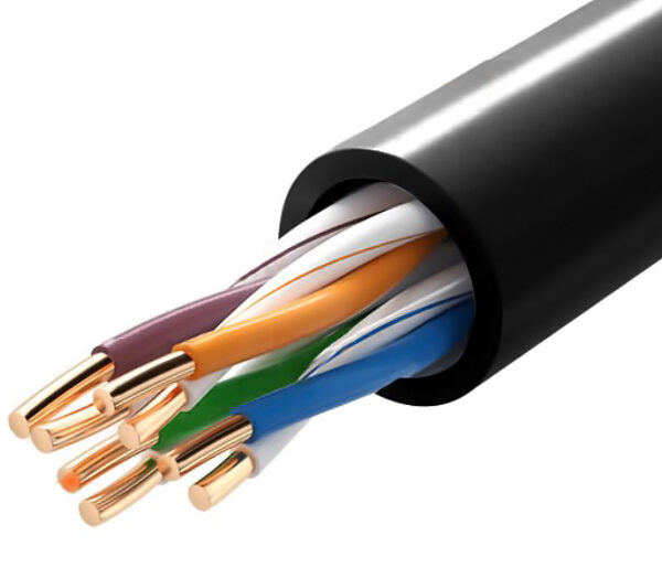 POWERTECH καλώδιο δικτύου CAB-N290, Cat 5e U/UTP, CCA 26AWG, 305m, μαύρο