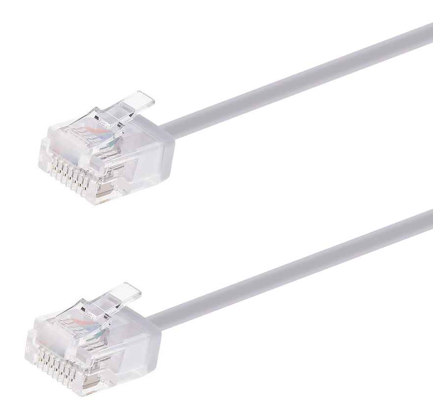 CAB-N438.jpg POWERTECH καλώδιο δικτύου CAB-N438, Cat 6A U/UTP, ultra slim, copper, 500MHz, 0.25m, γκρι