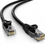 POWERTECH καλώδιο δικτύου CAB-N458, Cat 6 U/UTP, CCA, 250Hz, 1.5m, μαύρο