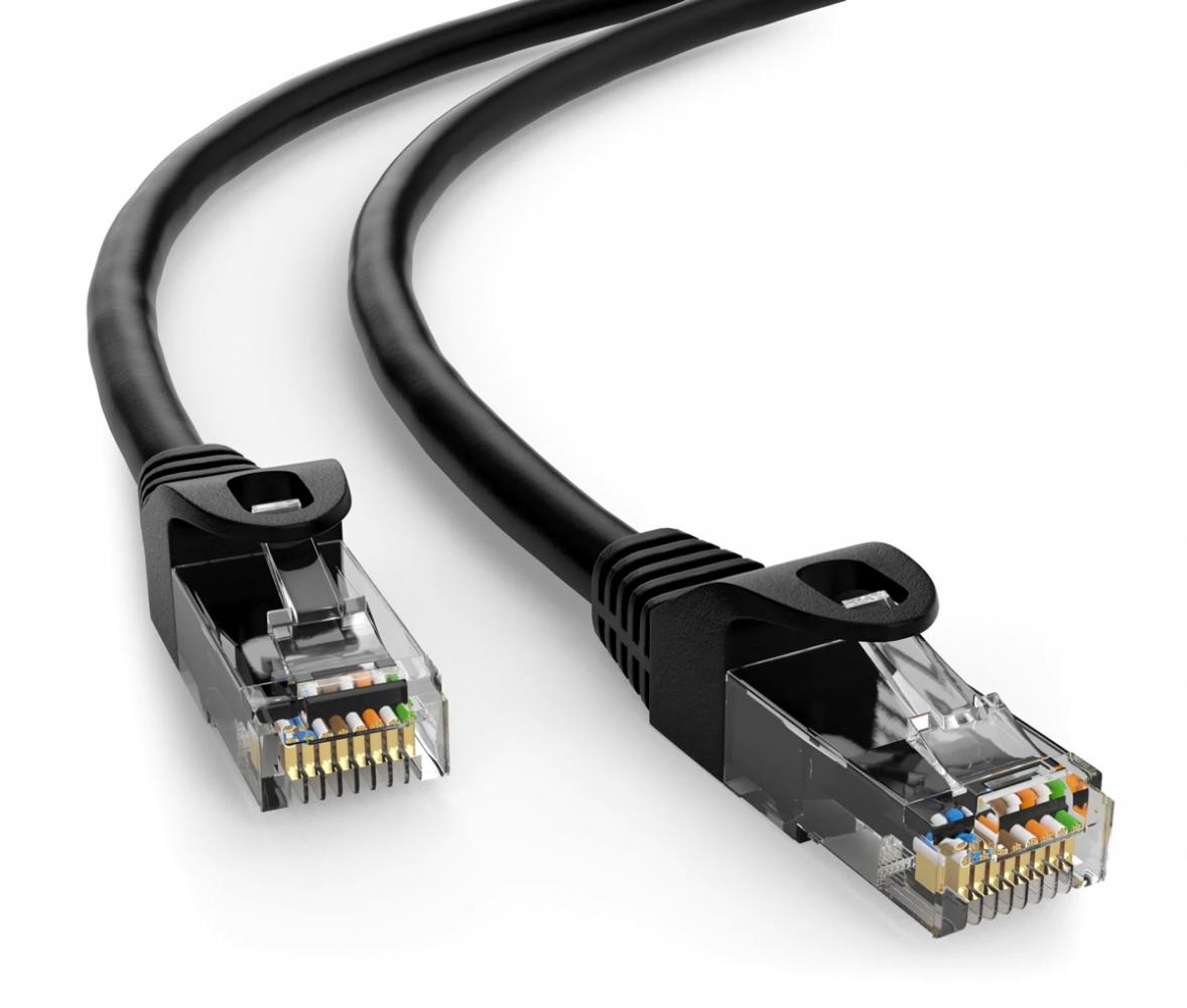 CAB-N458.jpg POWERTECH καλώδιο δικτύου CAB-N458, Cat 6 U/UTP, CCA, 250Hz, 1.5m, μαύρο