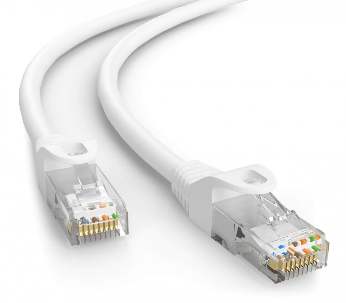 CAB-N459.jpg POWERTECH καλώδιο δικτύου CAB-N459, Cat 6 U/UTP, CCA, 250Hz, 1.5m, λευκό
