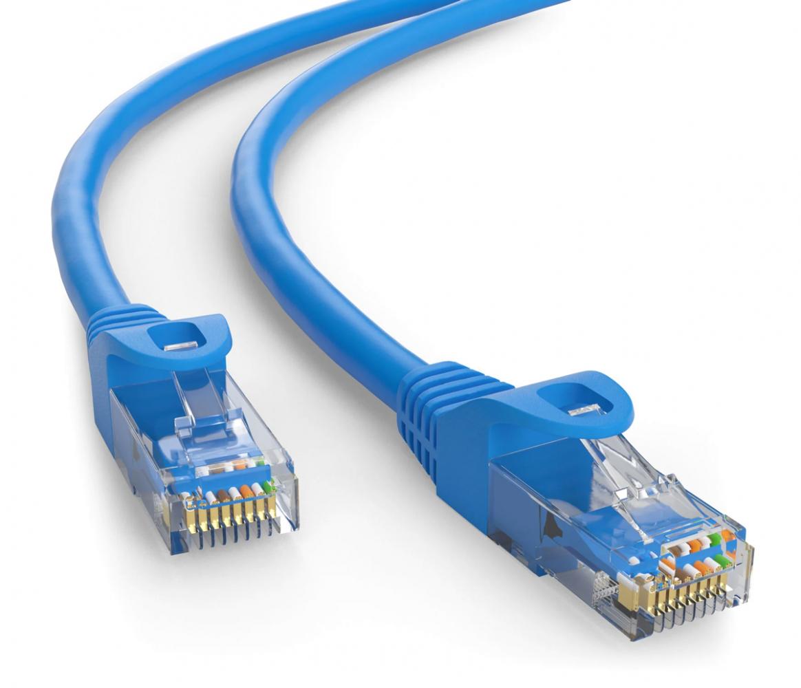 CAB-N460.jpg POWERTECH καλώδιο δικτύου CAB-N460, Cat 6 U/UTP, CCA, 250Hz, 1.5m, μπλε