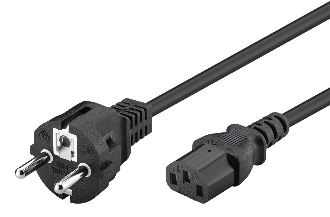 CAB-P006-1.jpg POWERTECH καλώδιο τροφοδοσίας CAB-P006, 3x 1mm², cooper, 1.5m, μαύρο