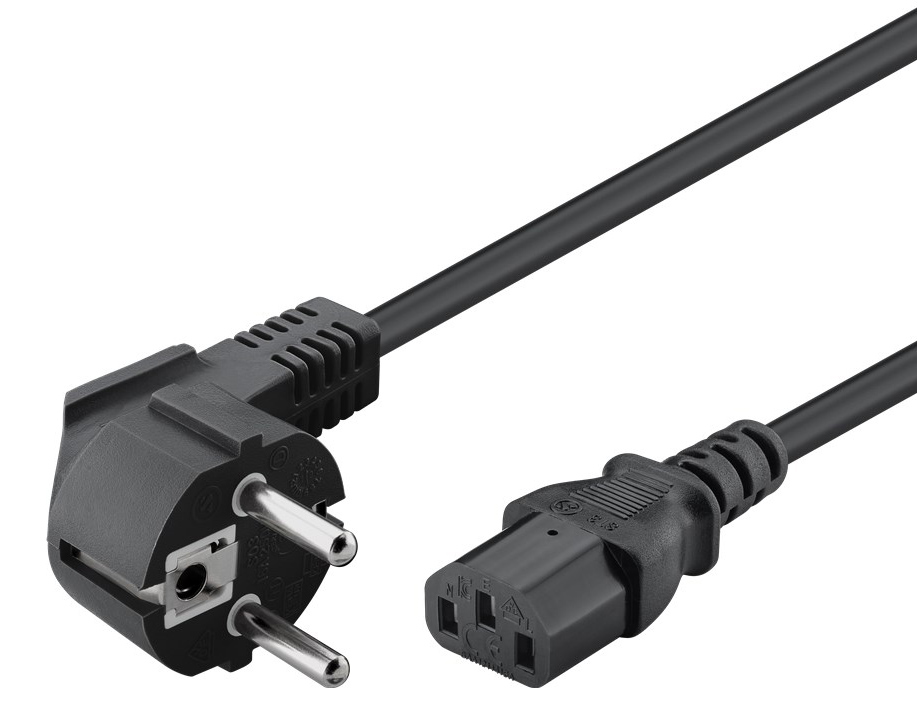 CAB-P031-1.jpg POWERTECH καλώδιο τροφοδοσίας CAB-P031, 3x 1mm², copper, 3m, μαύρο