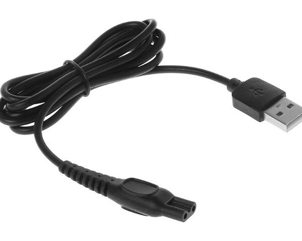 POWERTECH καλώδιο τροφοδοσίας USB CAB-U147, 10.3x5mm, 1m, μαύρο