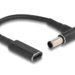 POWERTECH αντάπτορας τροφοδοσίας laptop CAB-UC065, USB-C σε Sony 6.0x4.3mm, μαύρος