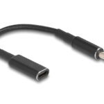 POWERTECH αντάπτορας τροφοδοσίας laptop CAB-UC072, USB-C σε Dell 4.5x3.0mm, μαύρος