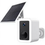 VSTARCAM smart ηλιακή κάμερα CB554 με φωτισμό, 3MP, WiFi, SD, 5200mAh, IP66