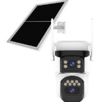 VSTARCAM smart ηλιακή κάμερα CB621DR, dual lens, 3MP, WiFi, SD, PTZ, IP66