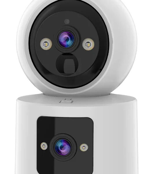 VSTARCAM smart κάμερα CB90DR, 2MP, dual lens, WiFi, PTZ, SD, 5200mAh backup battery