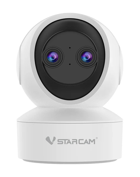 CS49D.jpg VSTARCAM smart κάμερα CS49D, 3MP, dual lens, WiFi, PTZ, SD
