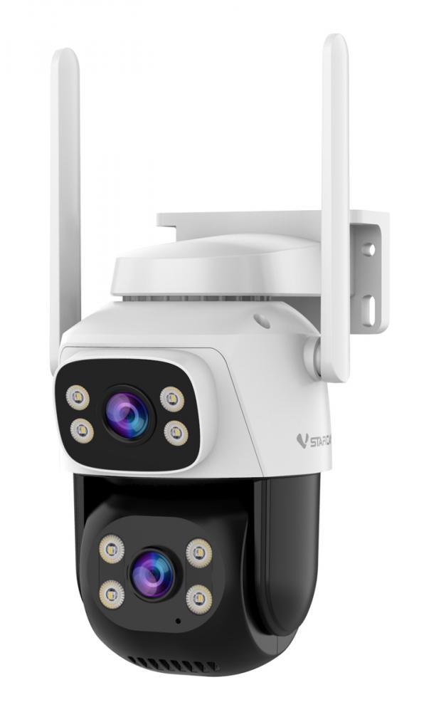 CS622DR.jpg VSTARCAM smart κάμερα CS622DR, dual lens, 3MP, WiFi, PTZ, SD, IP66
