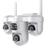 VSTARCAM smart κάμερα CS623FR, four-lens, 2MP, WiFi, PTZ, SD, IP66