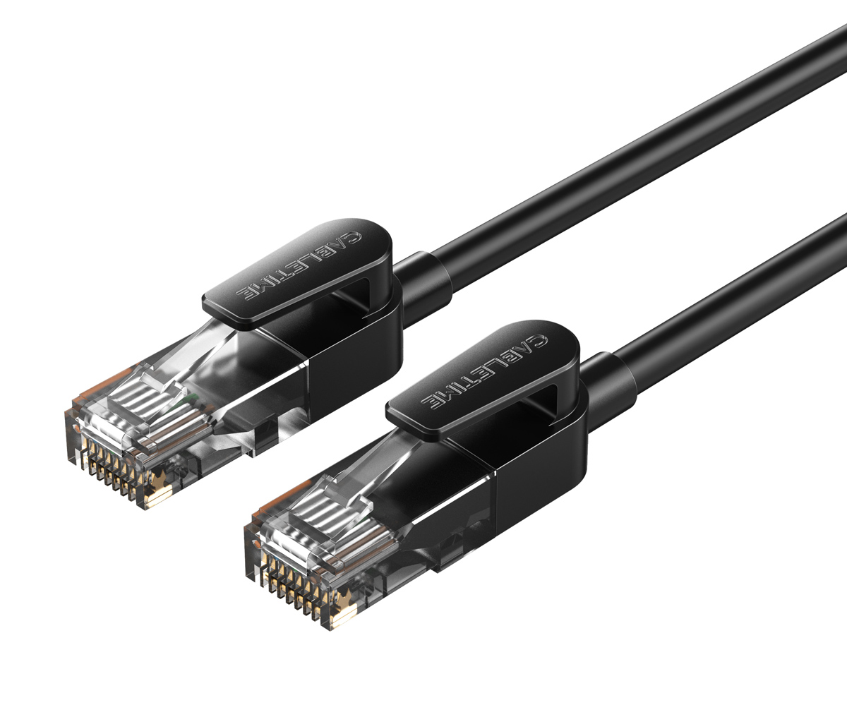 CT-CAT6U-PB05-6.jpg CABLETIME καλώδιο δικτύου CT-CAT6U, CAT 6 UTP, 250 MHz, CCA, 0.5m, μαύρο