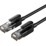 CABLETIME καλώδιο δικτύου CT-CAT6U, CAT 6 UTP, 250 MHz, CCA, 1.5m, μαύρο