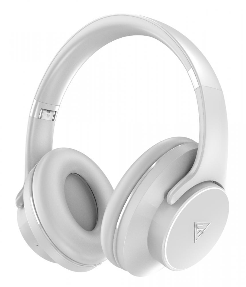 DESIGN1-GR.jpg DOQAUS headphones DESIGN 1, ασύρματα & ενσύρματα, Φ40mm, 600mAh, γκρι