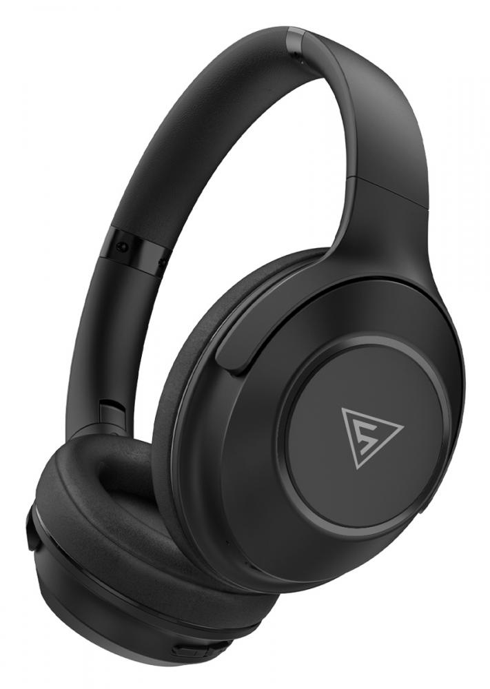 FOCUS5-BK.jpg DOQAUS headphones FOCUS 5, ασύρματα & ενσύρματα, Φ40mm, 1000mAh, μαύρα
