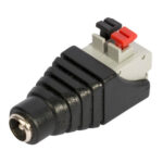 FOLKSAFE βύσμα τροφοδοσίας DC θηλυκό DCFCP, 5.5x2.1mm, push-pin, 5τμχ