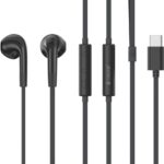 CELEBRAT earphones με μικρόφωνο G39, USB-C σύνδεση, 14mm, 1.2m, μαύρα
