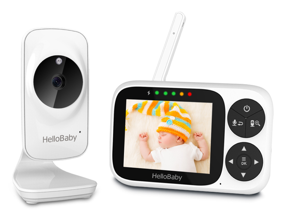 HB2033.jpg HELLOBABY ενδοεπικοινωνία μωρού HB2033 με κάμερα & οθόνη 3.2", 720p