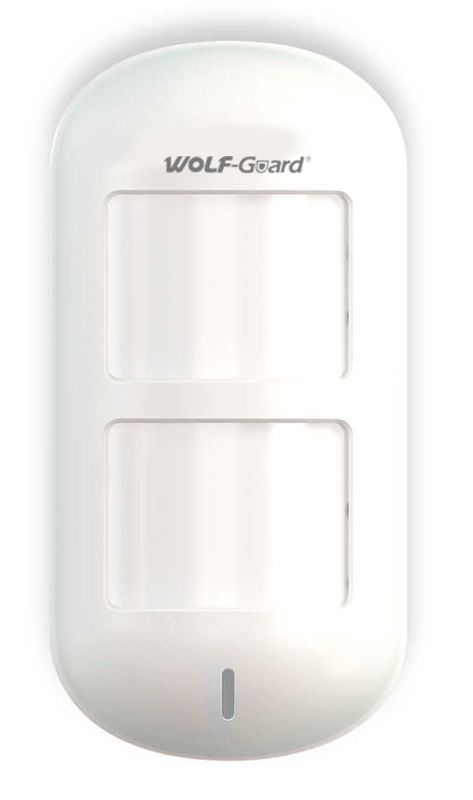 HW-06B.jpg WOLF GUARD ασύρματος ανιχνευτής κίνησης PIR HW-06B, pet-immune έως 25kg